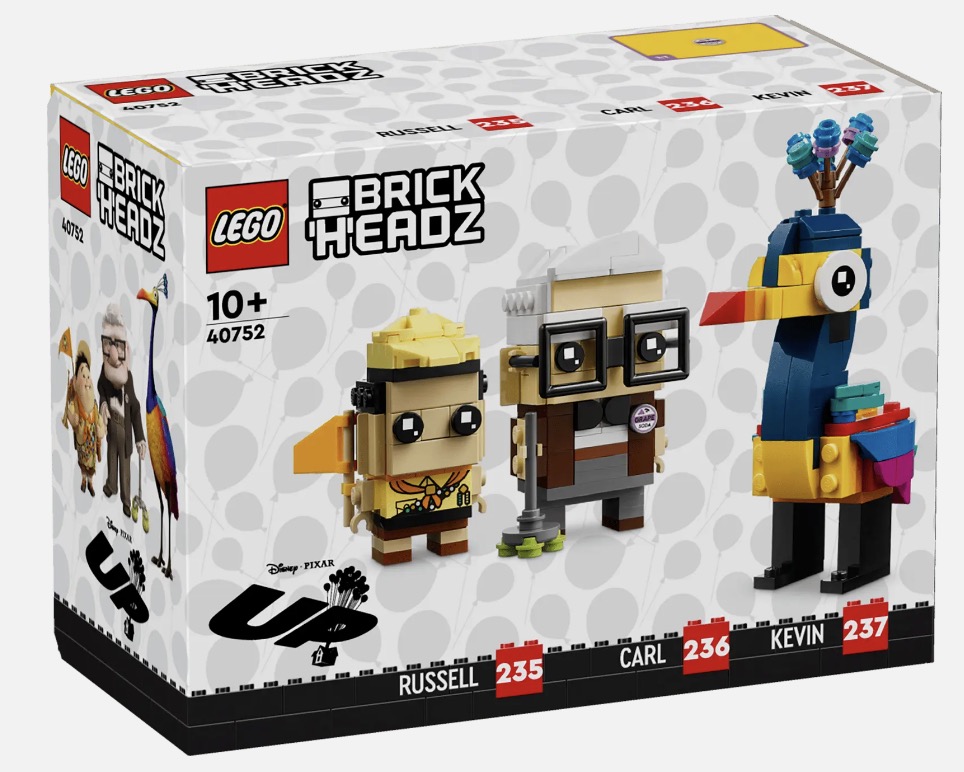Brickheadz: Up — Russell, Carl & Kevin
