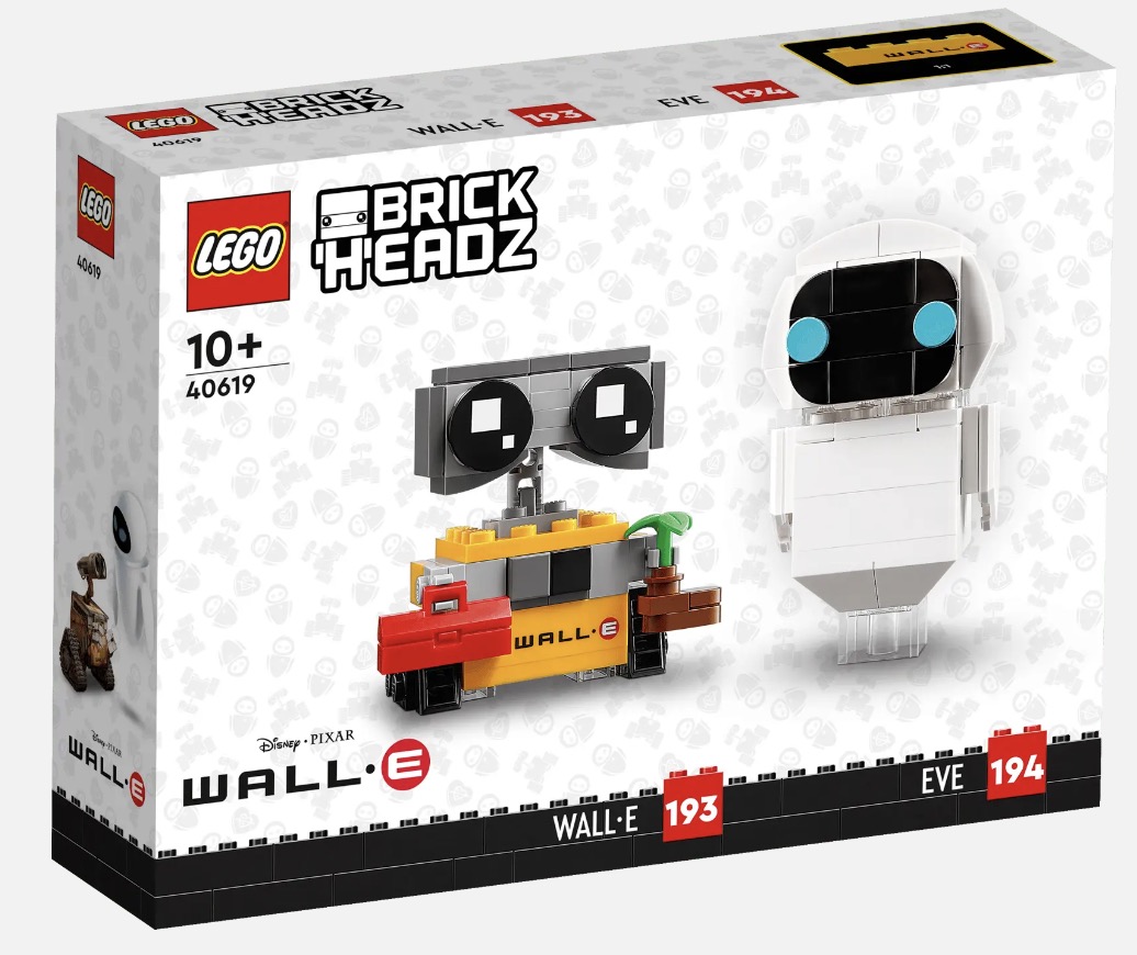 Brickheadz: WALL·E & EVE