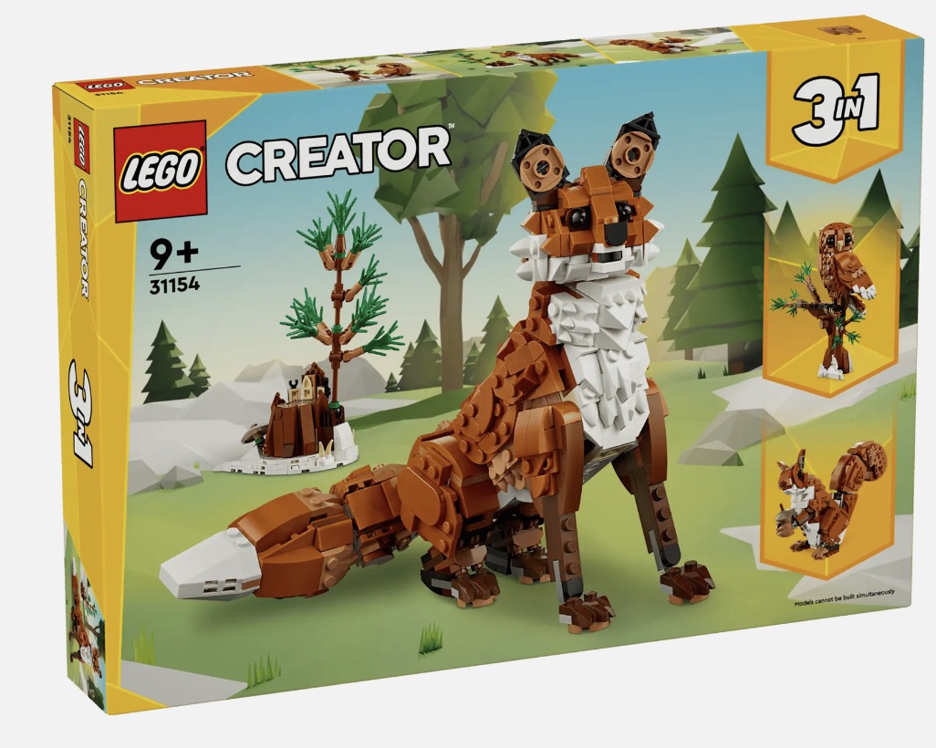 Creator 3-in-1 Forest Animals: Red Fox