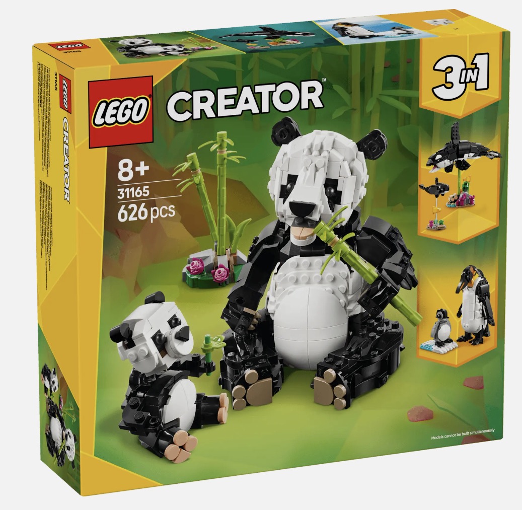Creator 3-in-1 Panda Family