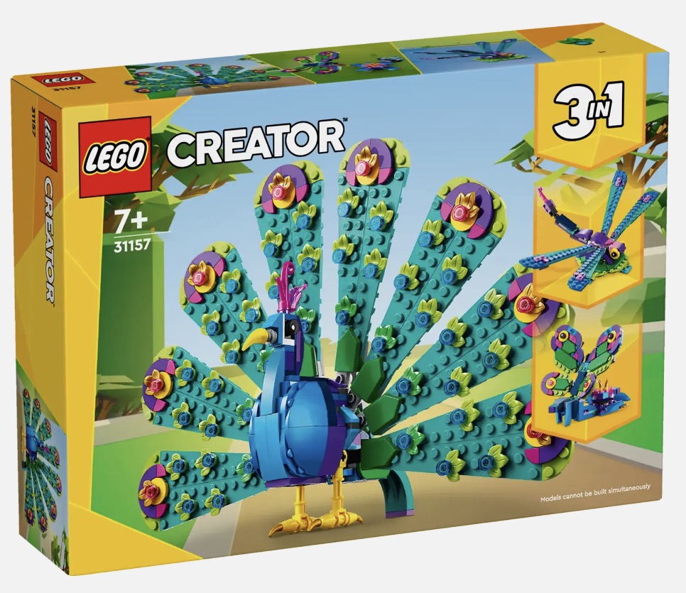 Creator 3-in-1 Exotic Peacock