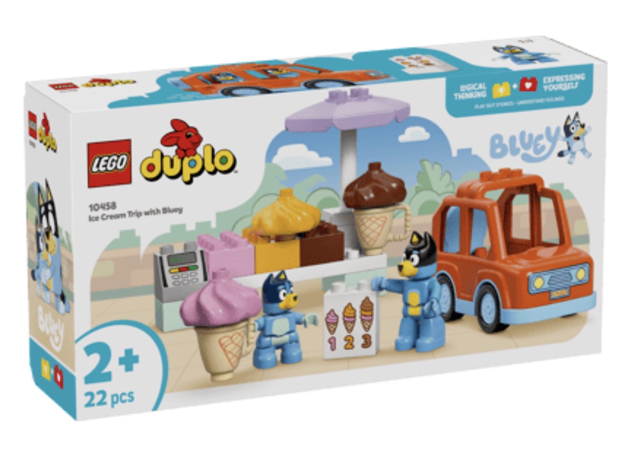 Duplo Ice Cream Trip with Bluey