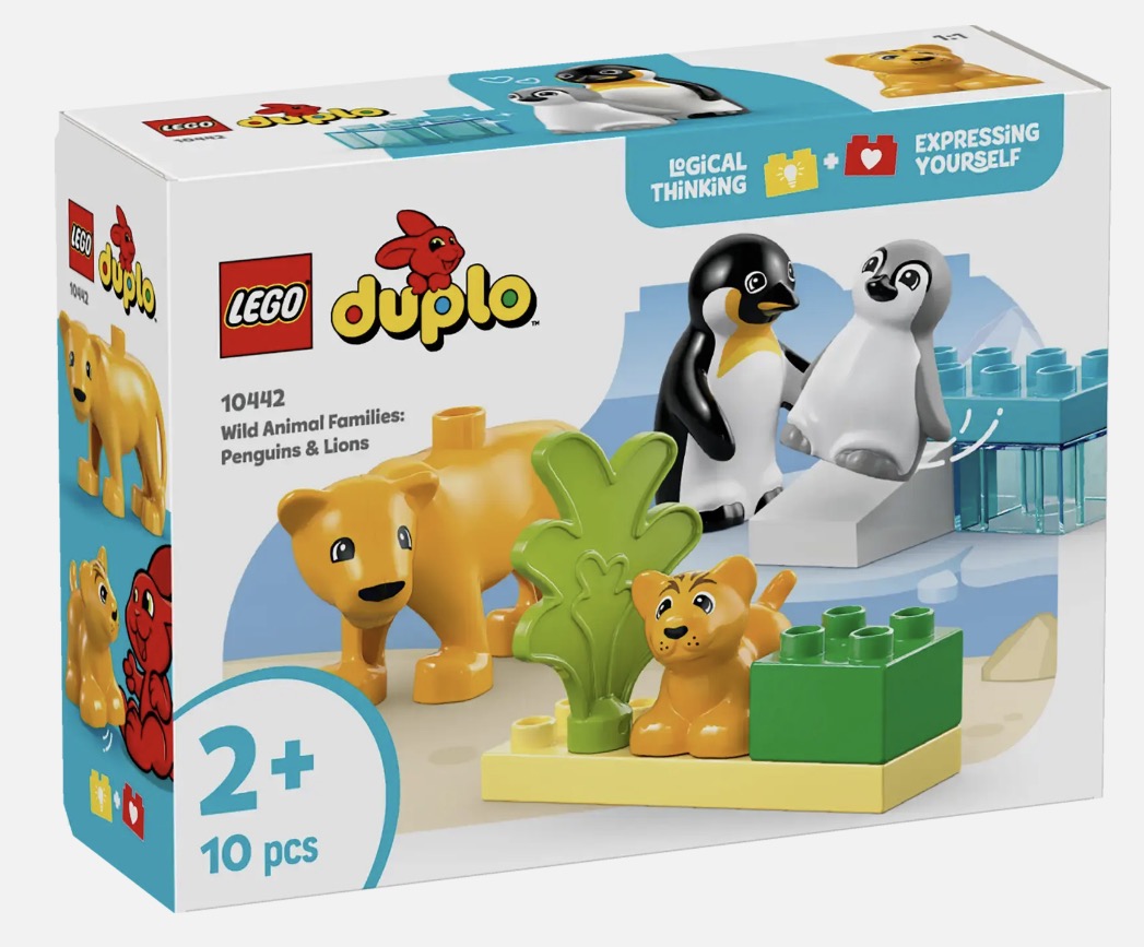 Duplo Wild Animal Families: Penguins & Lions