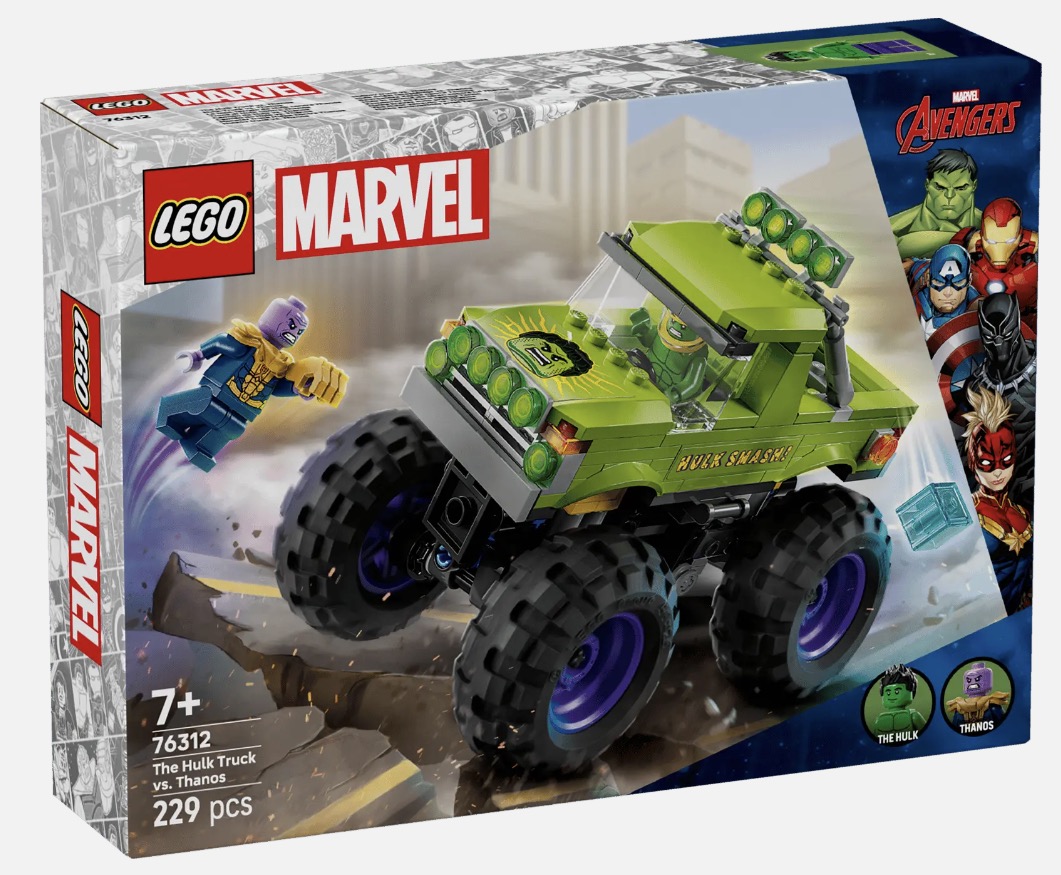 Marvel The Hulk Truck vs. Thanos